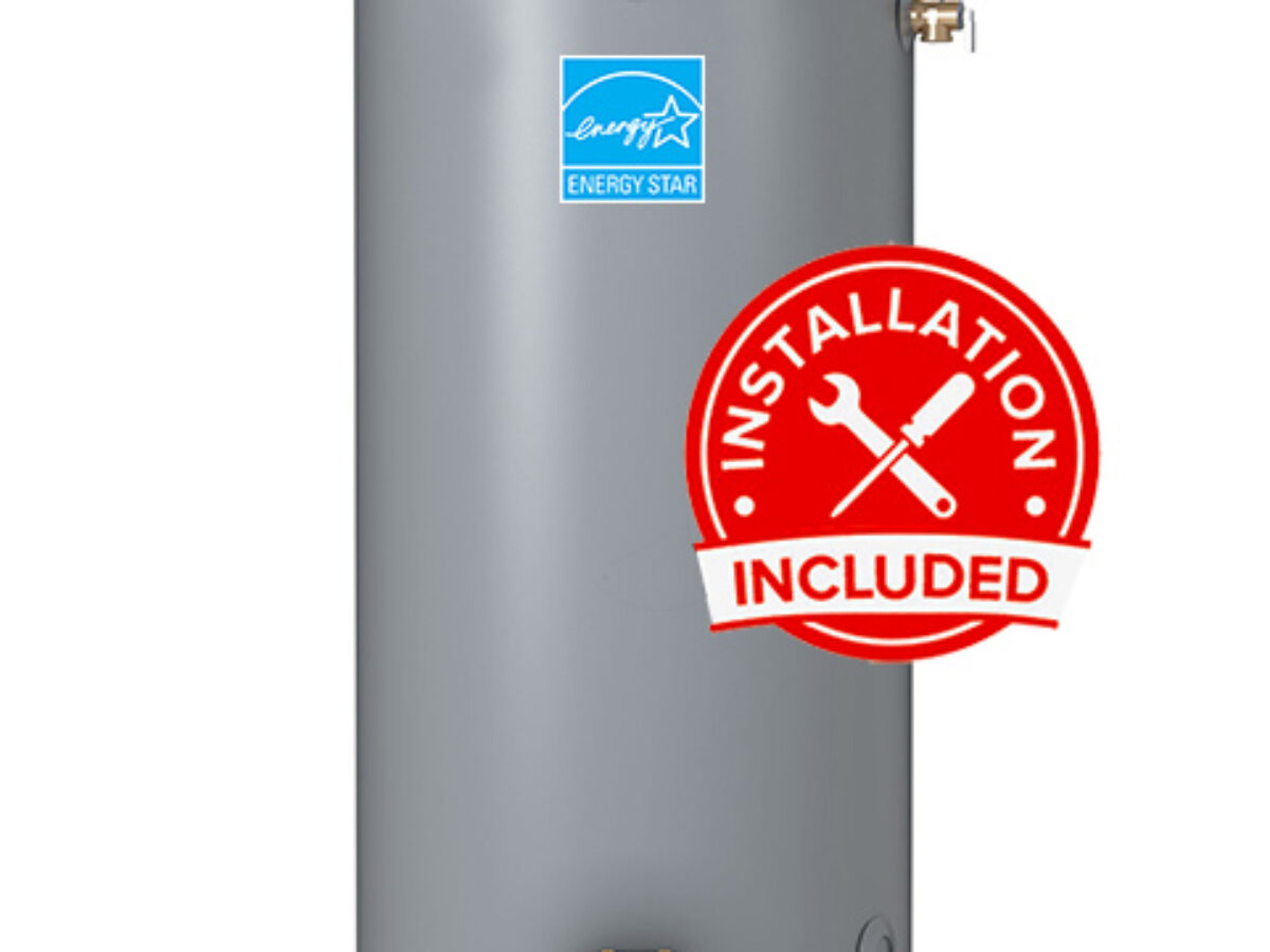 John Wood Power Vent Water Heater 50 Gallon - JWPV50N